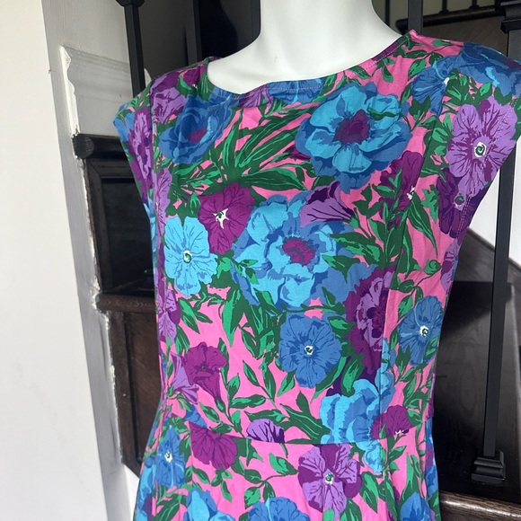 Weekend Max Mara Jesone Floral Crepe de Chine Dress - Picture 7 of 7